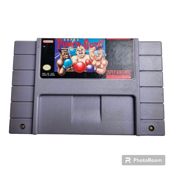 Super Punch-Out (Super Nintendo Entertainment System, 1994) Authentic Tested - Picture 2 of 3